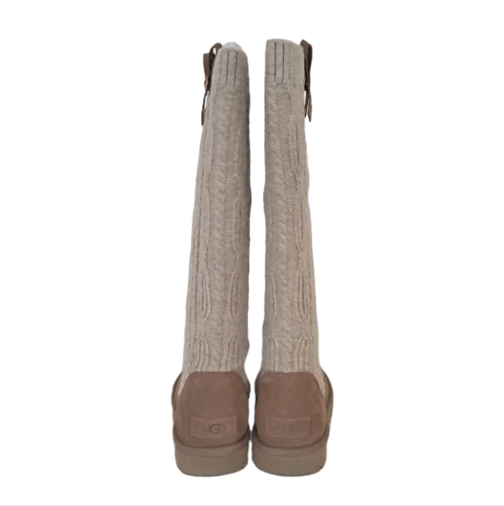 UGG Classic Tall Cabelle Knit Boots